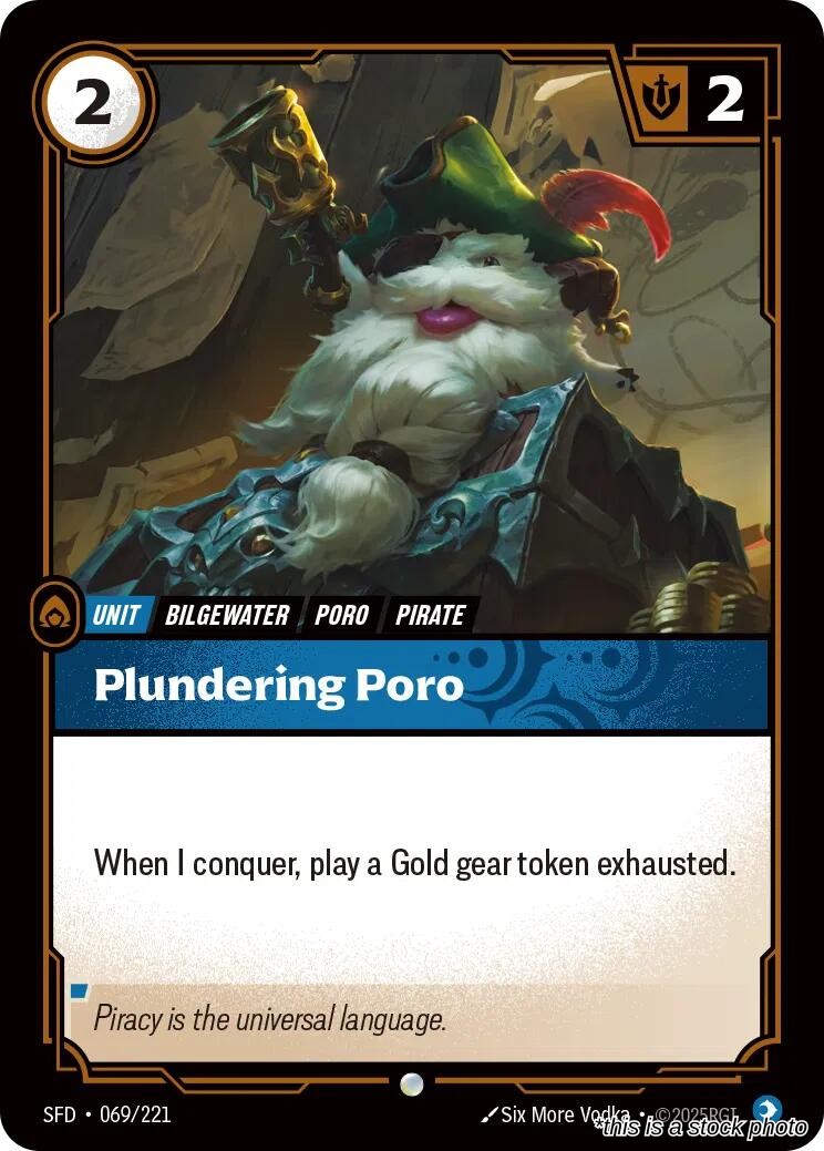 Plundering Poro