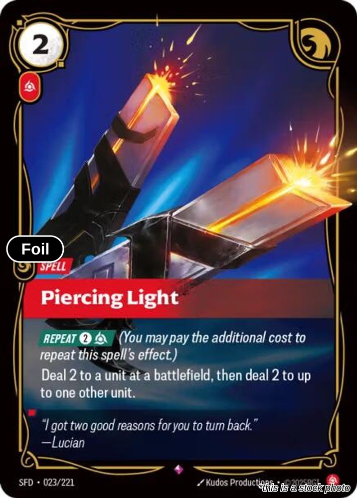 Piercing Light