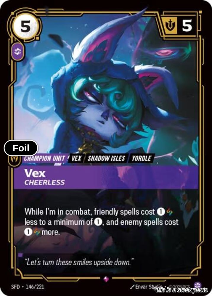 Vex, Cheerless