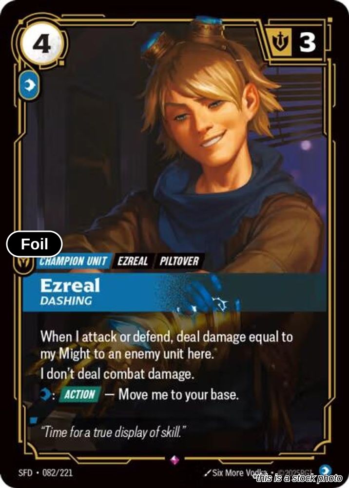 Ezreal, Dashing
