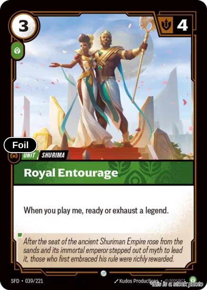 Royal Entourage