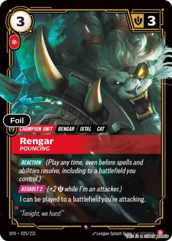 Rengar, Pouncing