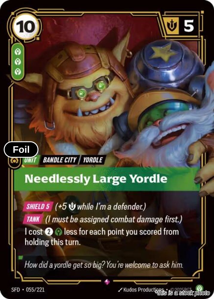 Needlessly Large Yordle