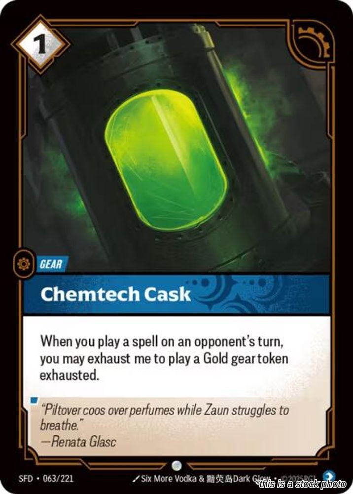 Chemtech Cask