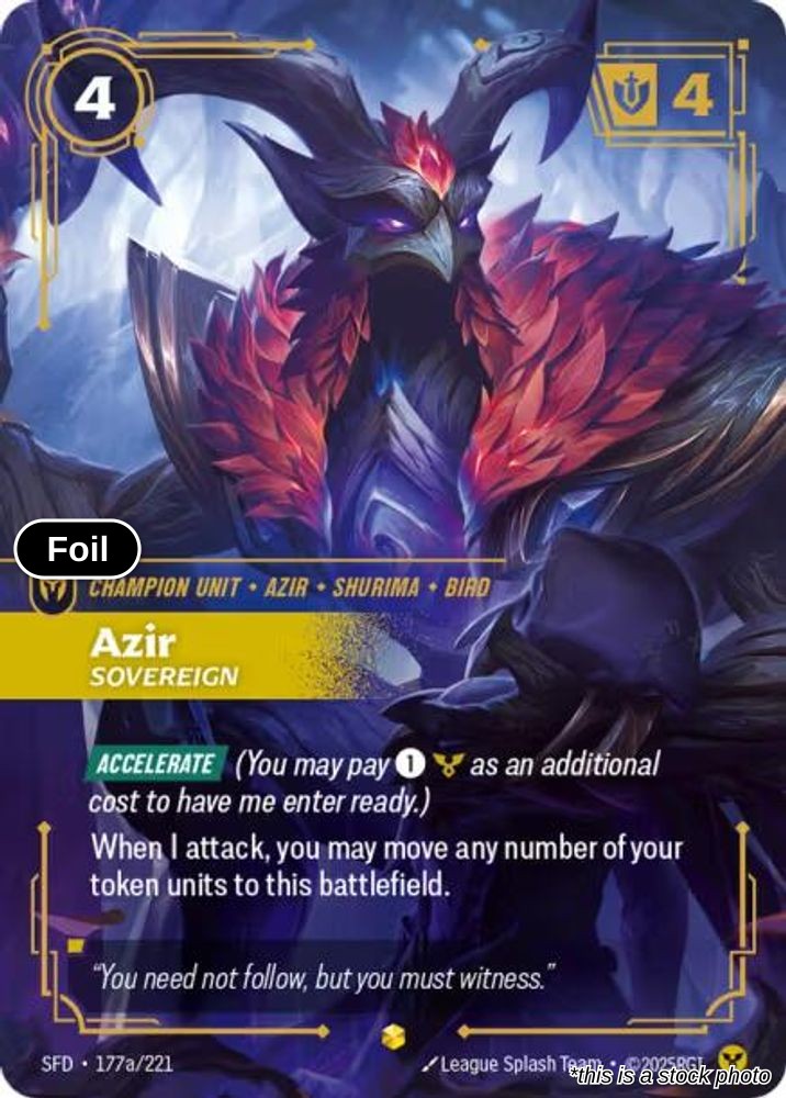 Azir, Sovereign (Alternate Art)