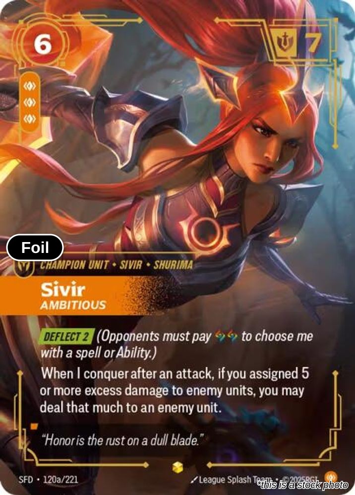 Sivir, Ambitious (Alternate Art)