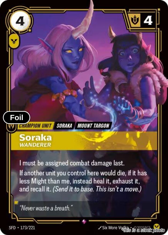 Soraka, Wanderer