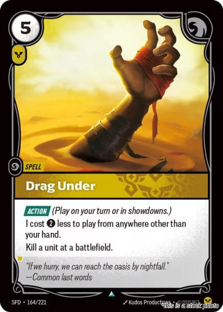 Drag Under