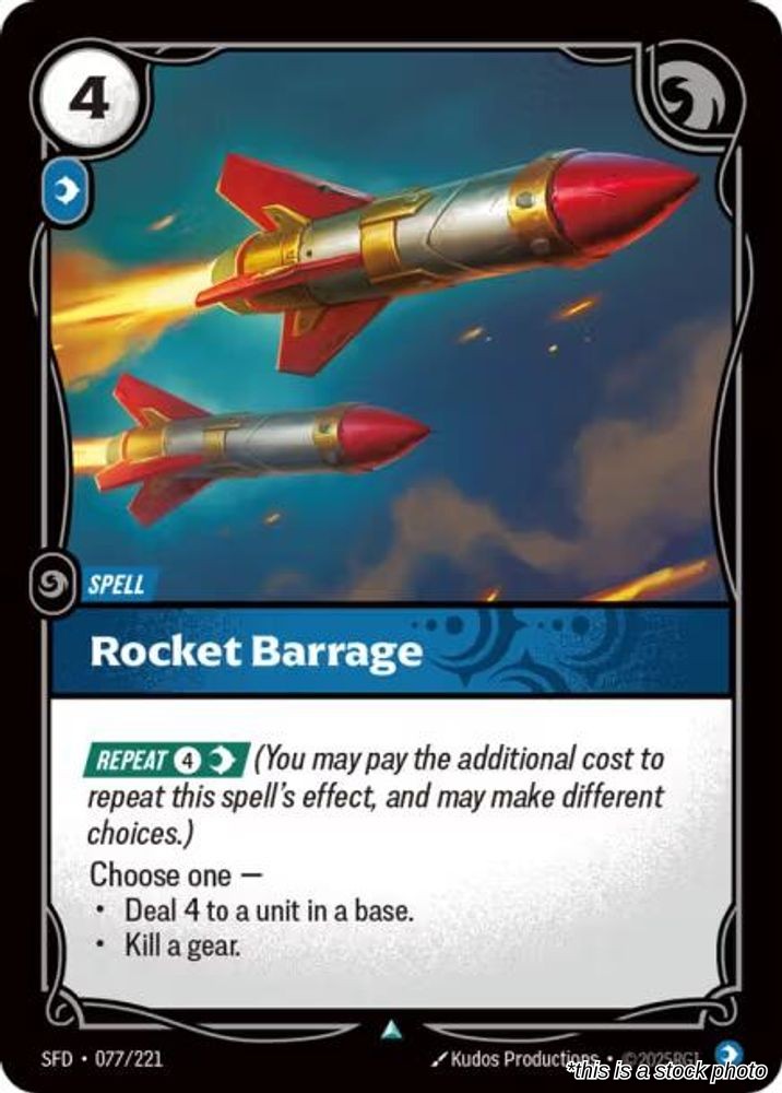 Rocket Barrage