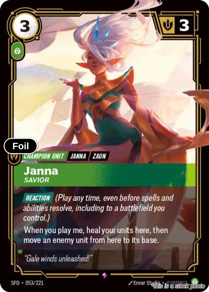 Janna, Savior