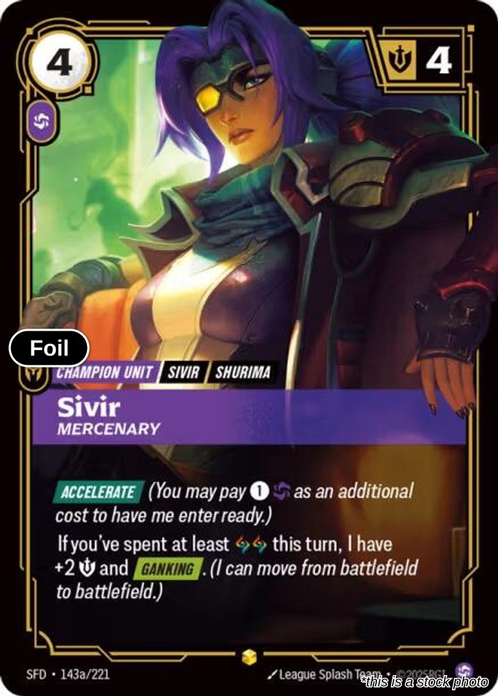 Sivir, Mercenary (Alternate Art)