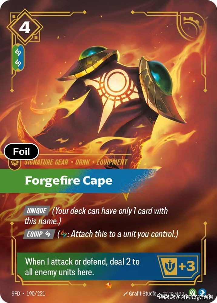 Forgefire Cape