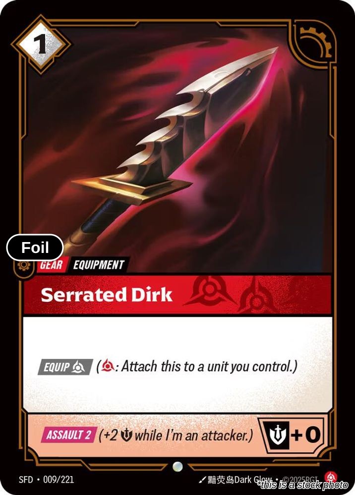 Serrated Dirk