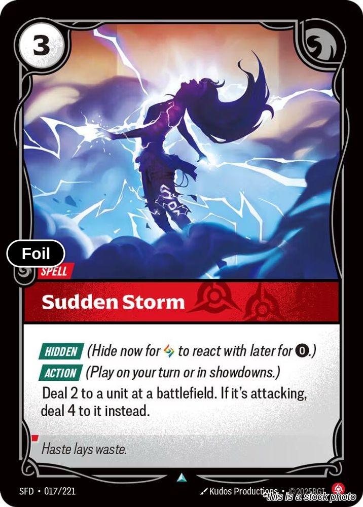 Sudden Storm