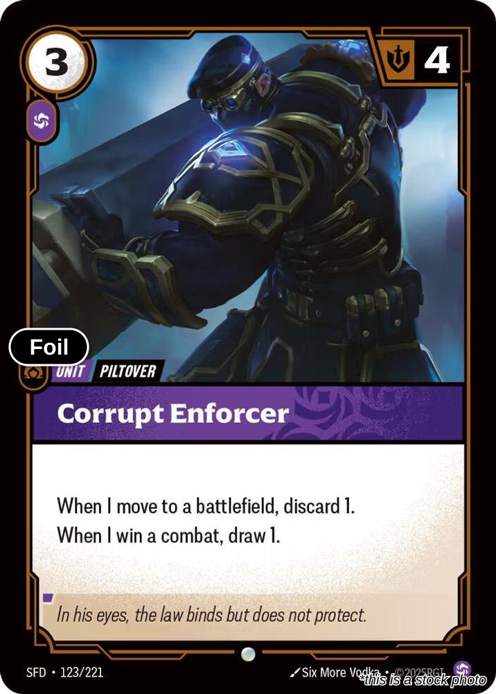 Corrupt Enforcer