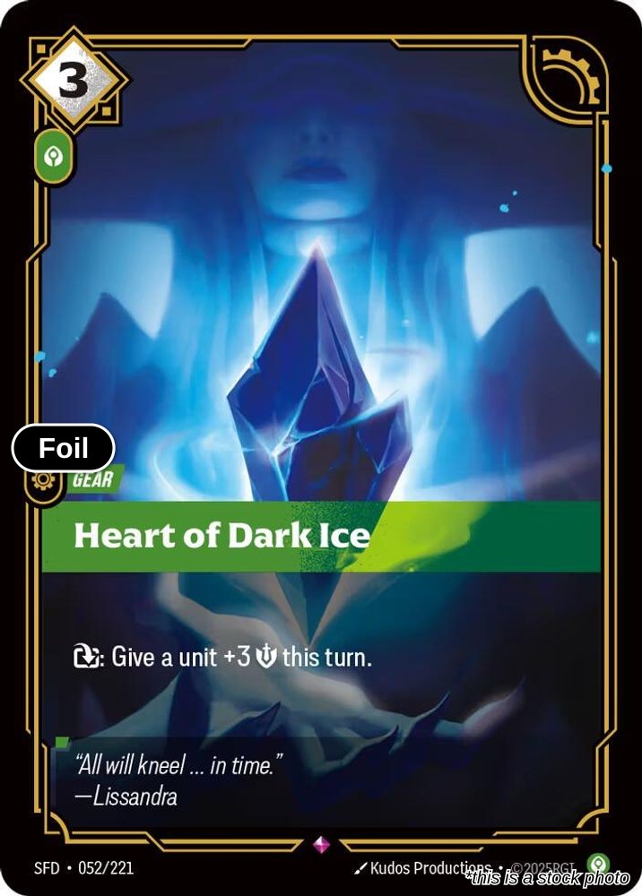 Heart of Dark Ice