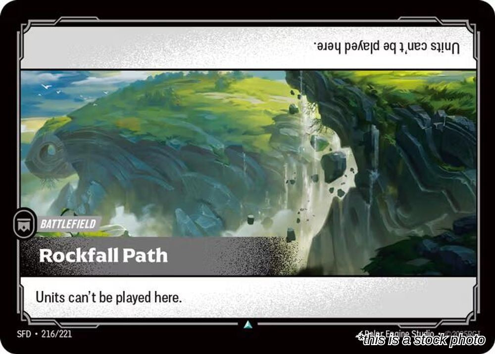 Rockfall Path