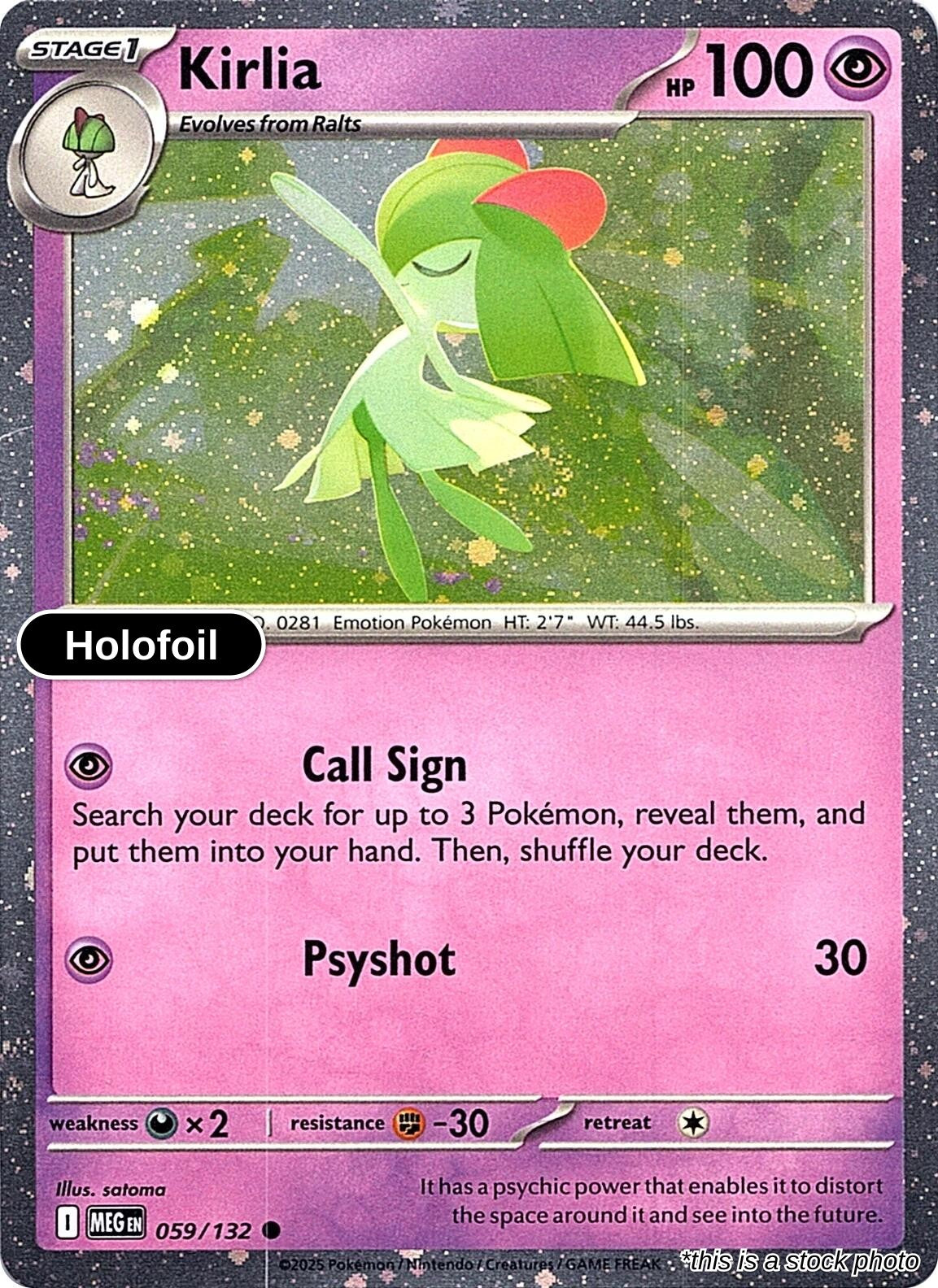 Kirlia (Cosmos Holo)