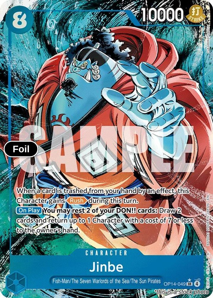 Jinbe - OP14-049 (Alternate Art)