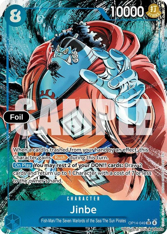 Jinbe - OP14-049 (Alternate Art)