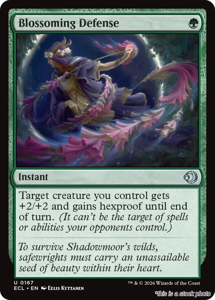 Blossoming Defense