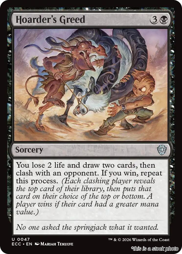 Hoarder's Greed