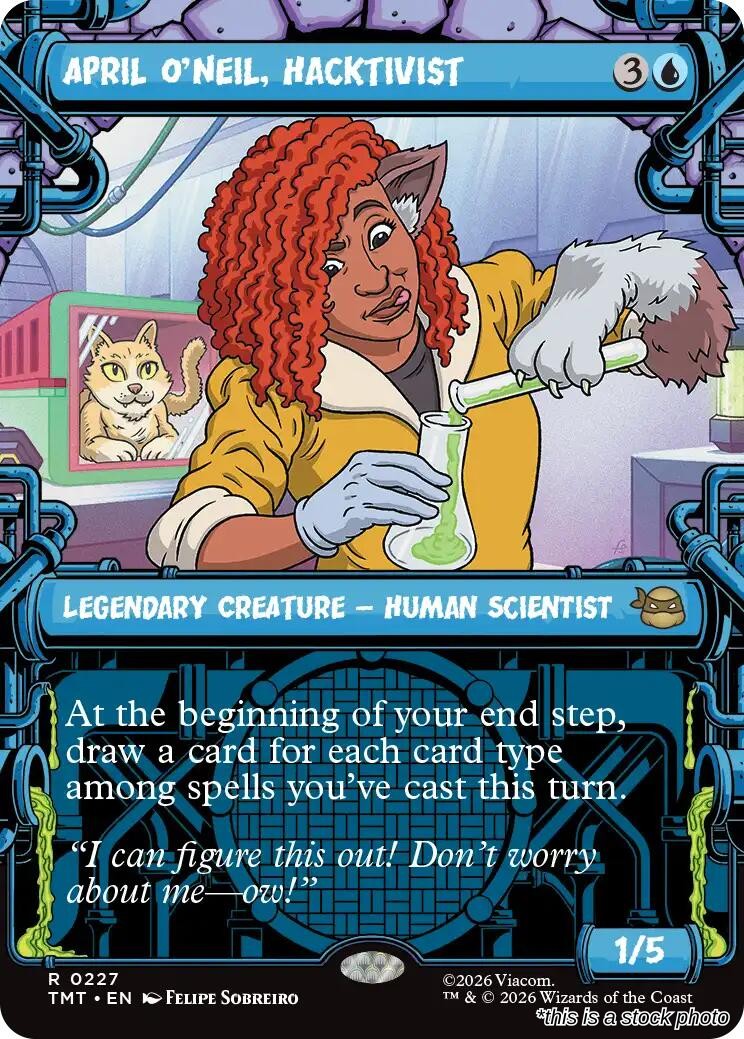 April O'Neil, Hacktivist (0227) (Showcase)