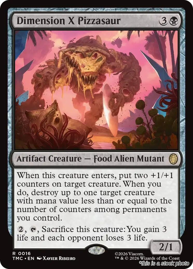 Dimension X Pizzasaur