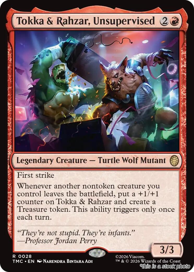 Tokka & Rahzar, Unsupervised