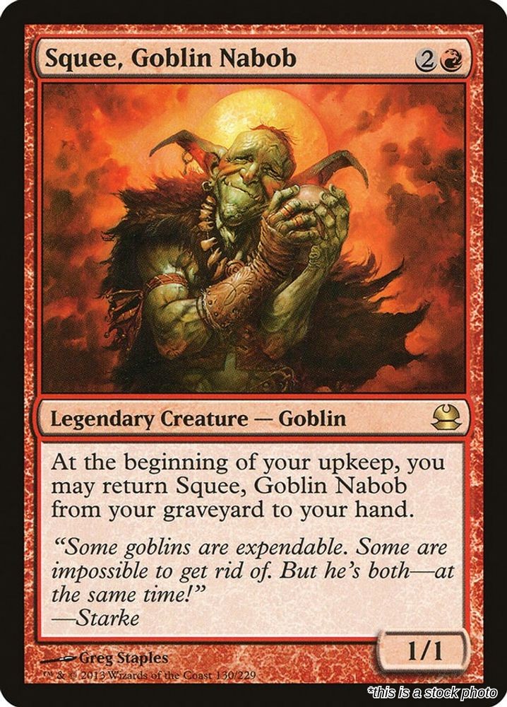 Squee, Goblin Nabob