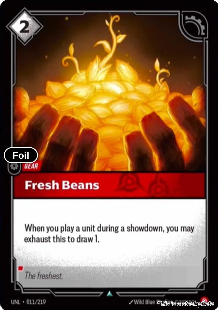 Fresh Beans