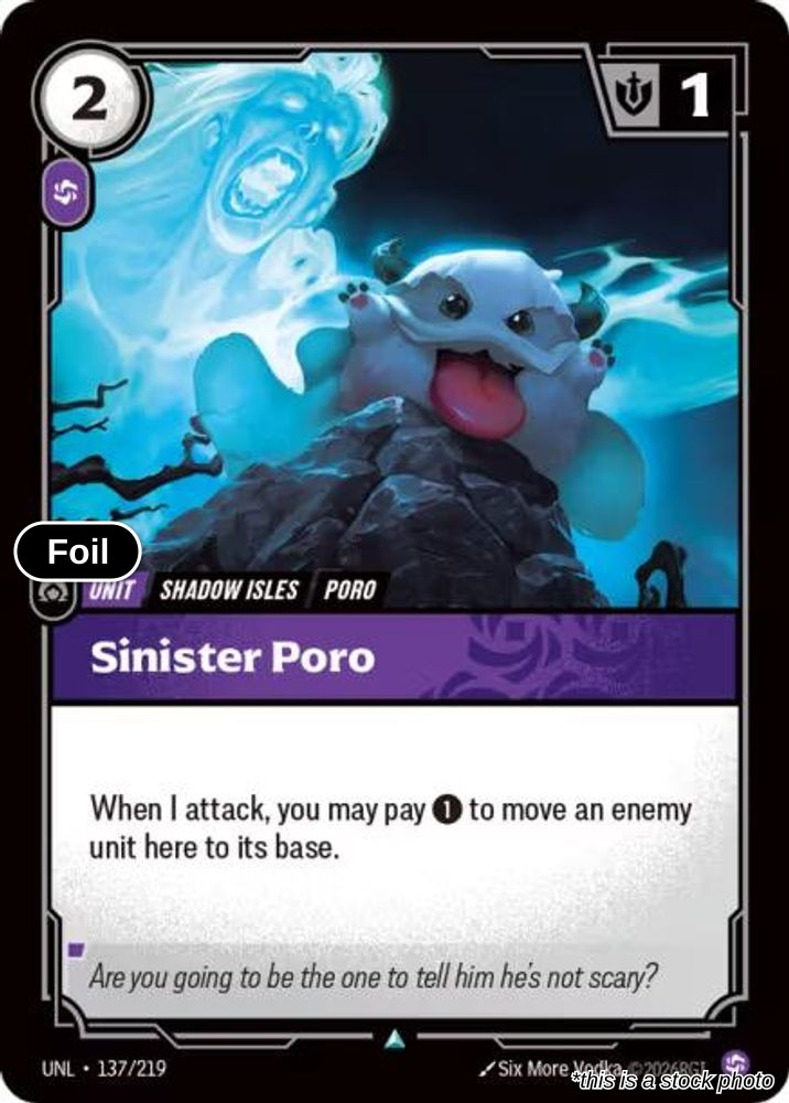 Sinister Poro