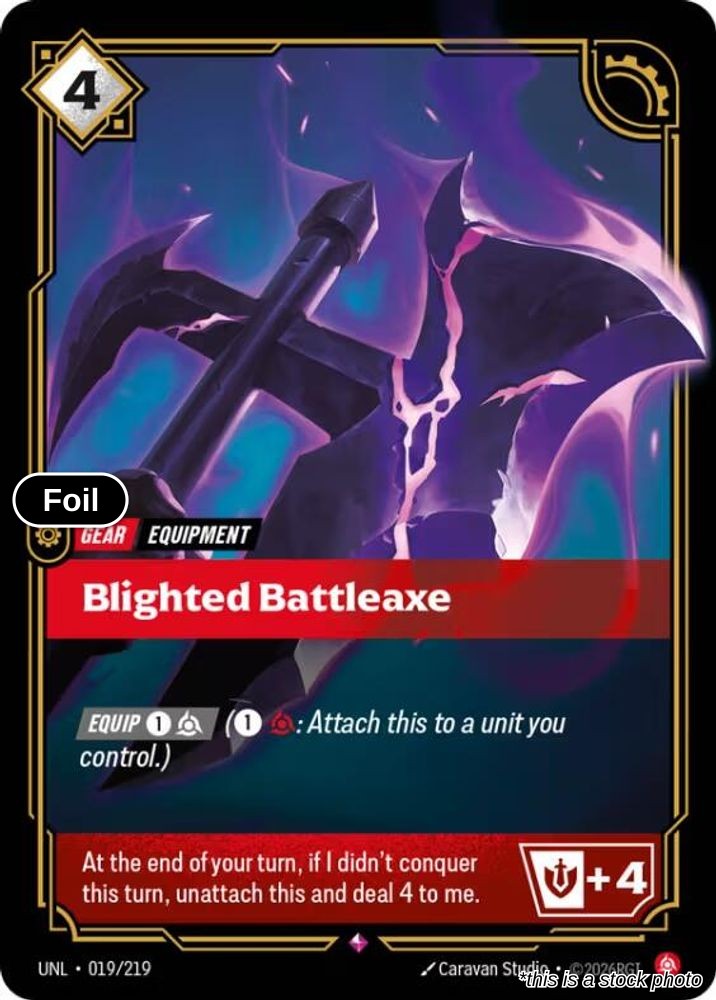 Blighted Battleaxe
