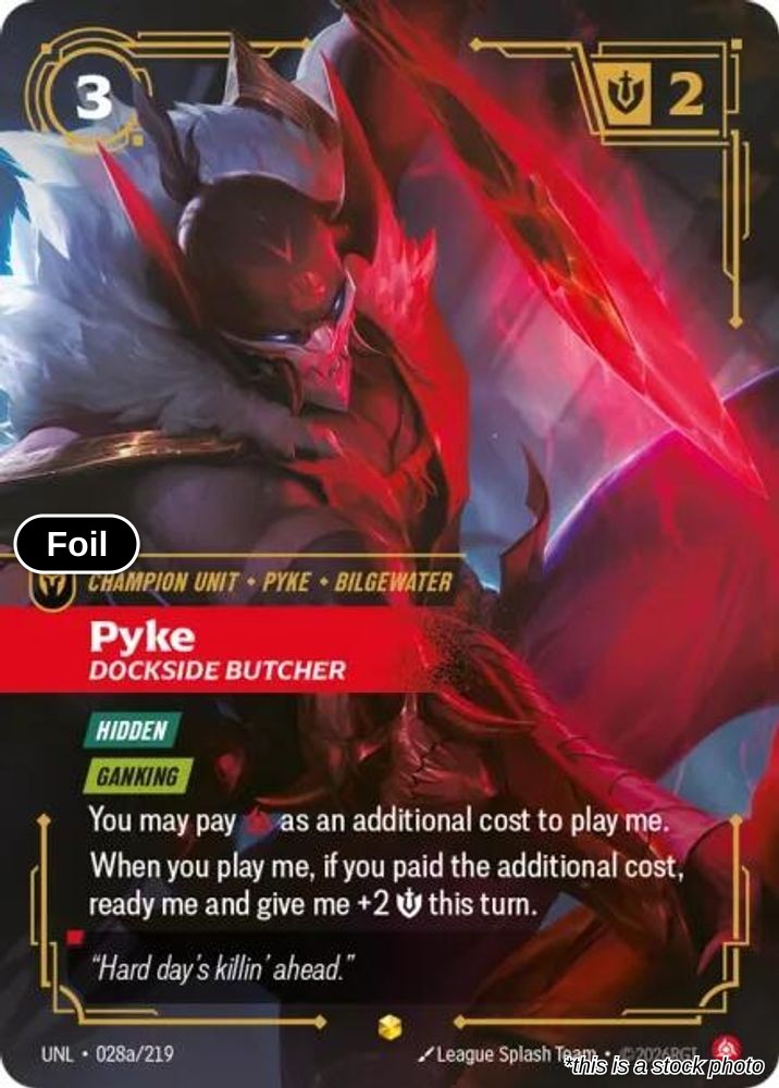 Pyke, Dockside Butcher (Alternate Art)