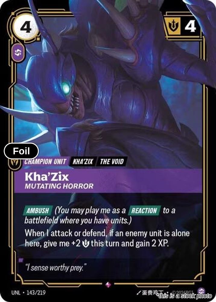 Kha'Zix, Mutating Horror