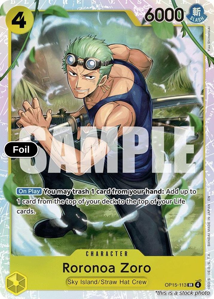 Roronoa Zoro (OP15-113)
