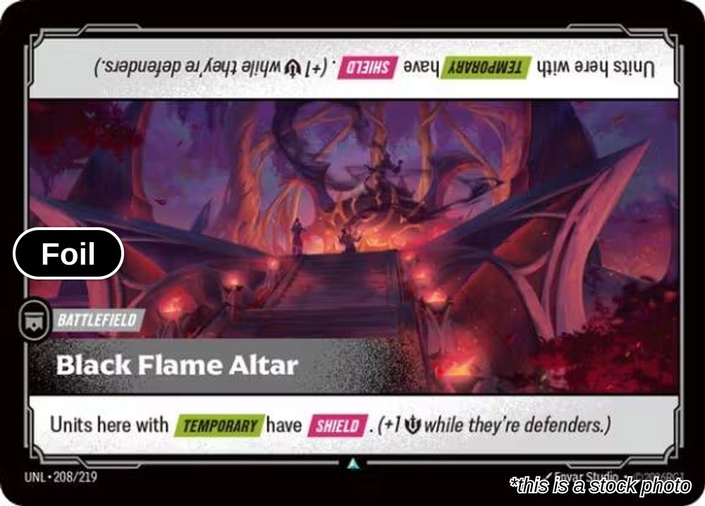 Black Flame Altar