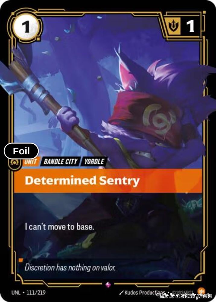 Determined Sentry