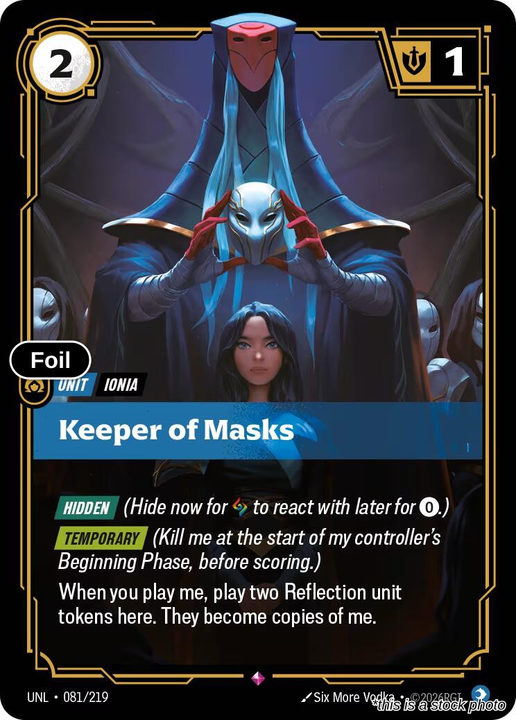 Keeper of Masks