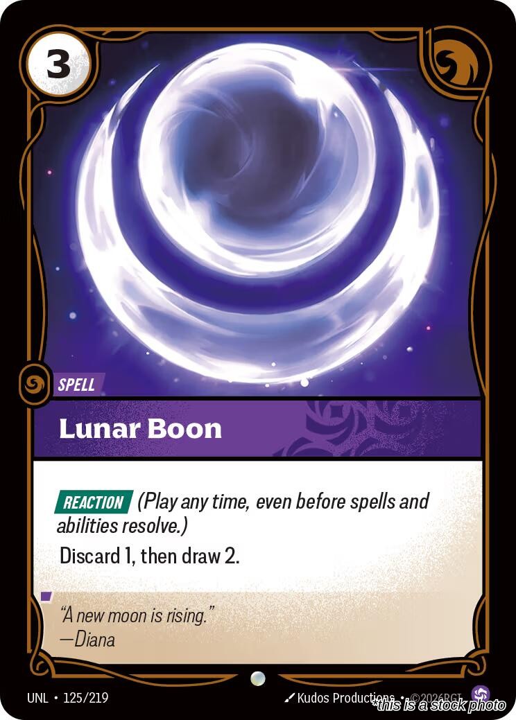 Lunar Boon