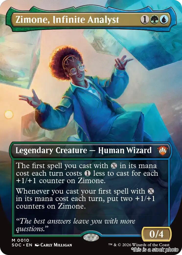 Zimone, Infinite Analyst (Borderless)