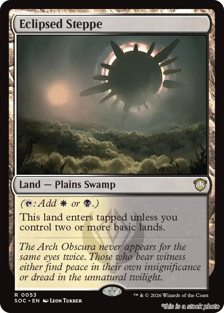 Eclipsed Steppe