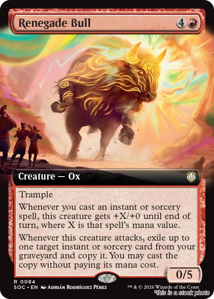 Renegade Bull (Extended Art)