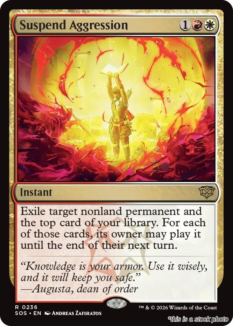 Suspend Aggression