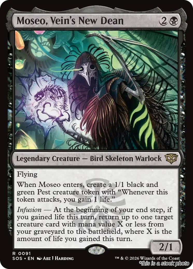 Moseo, Vein's New Dean