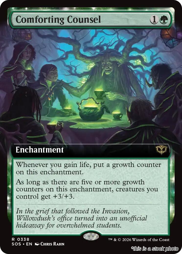 Comforting Counsel (Extended Art)