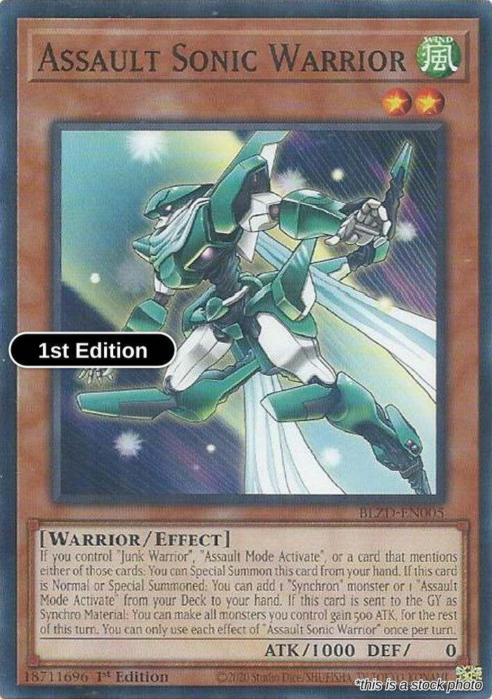 Assault Sonic Warrior