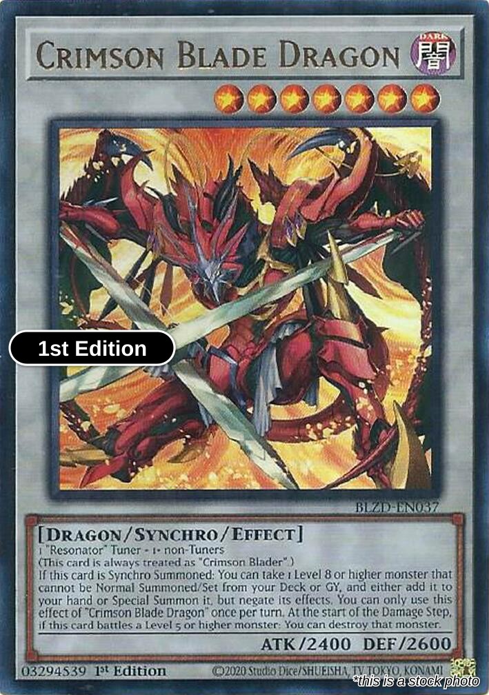 Crimson Blade Dragon