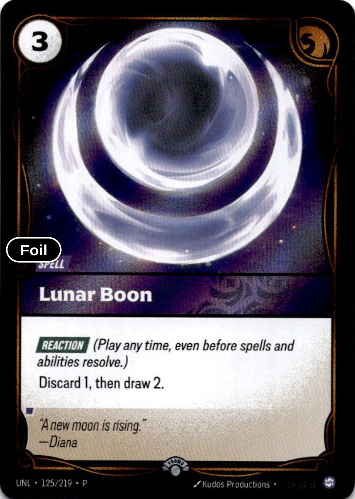 Lunar Boon