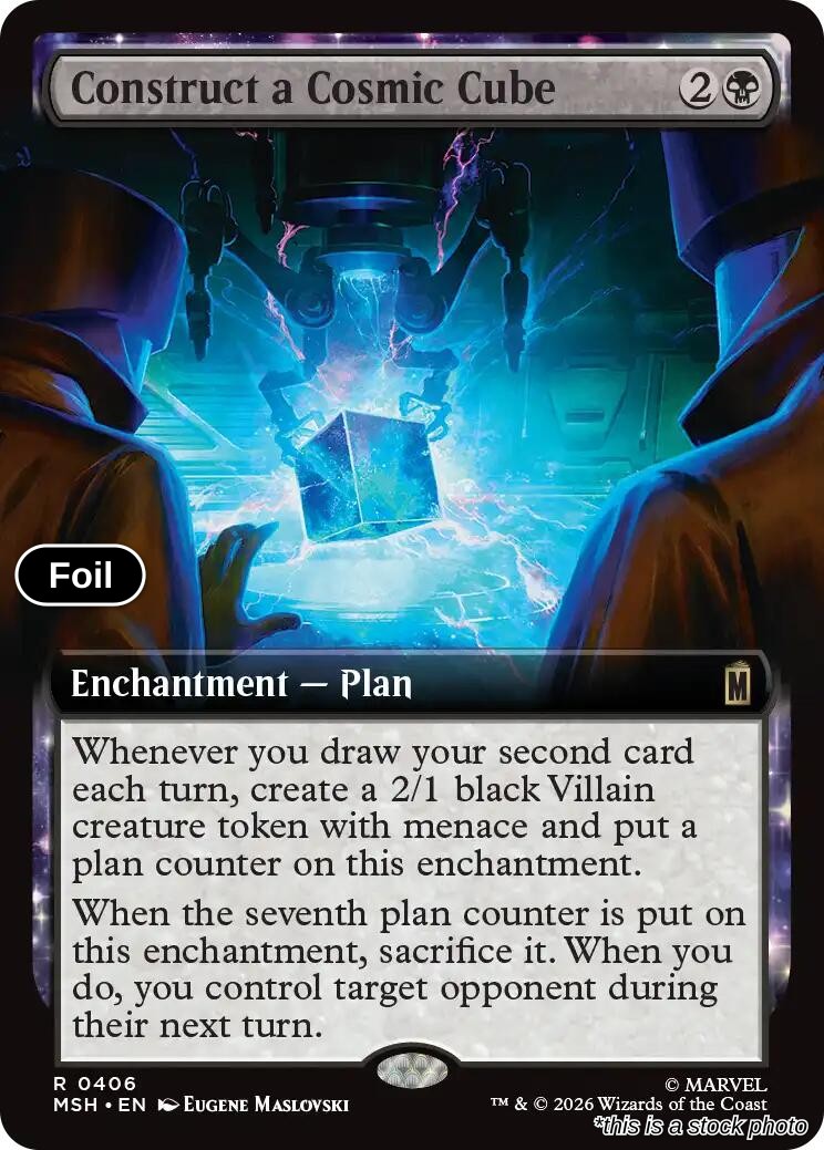 Construct a Cosmic Cube (Extended Art)